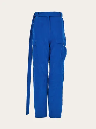 【関税&送料込】Ferragamo Electric Blue Cargo Trousers Ferragamo Cargo Pants − Sale: up to −75% | Stylight