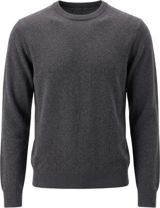 MC2 Saint Barth Regent Lambswool Crewneck Trui - Heren - Truien - Grijs - Maat: XL Wol