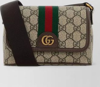 Gucci canvas mini ophidia crossbody bag adjustable strap