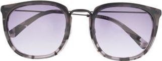 Cole Haan 53mm Round Sunglasses in Smoke Tortoise at Nordstrom Rack