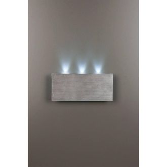 Netlighting Guideme 3 Light Wall Uplight Aluminum in Grey