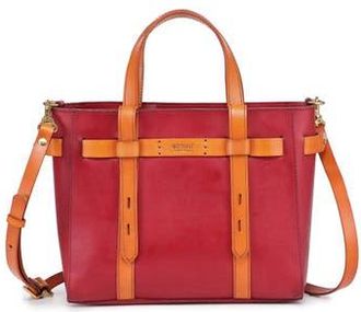 OLD TREND Westland Leather Mini Tote in Red at Nordstrom Rack