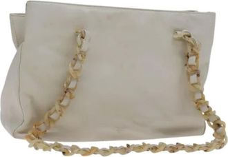 Prada Pre-owned Shoulder Bags, female, White, Size: ONE SIZE Pre-owned Vintage Shoulder Bag