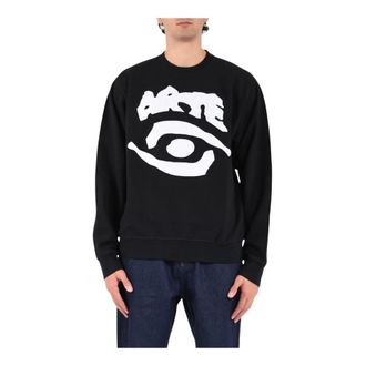Arte Sweatshirts, male, Black, Size: XL Seasonal Graphic Cotton Sweatshirts