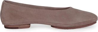 Cortana Schoenen, Dames, Bruin, 36 EU, Leer, Cocoa Suede Ballerina