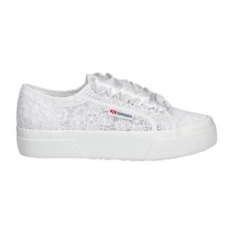 Superga Schoenen, Dames, Wit, 37 EU, Flower Macrame