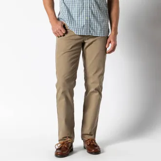 Duck Head Field Canvas Five Pocket Pant In Khaki