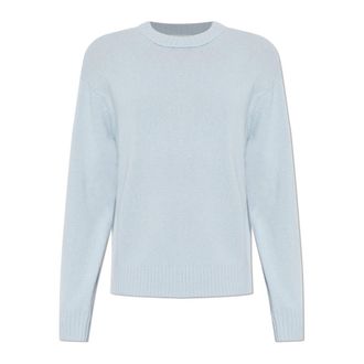 Frame Denim Cashmere Knitwear, male, Blue, Size: XL The Cashmere Sweater