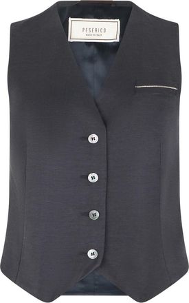 PESERICO Coats - Dames - Gillet - Grijs - XL - Kostuums
