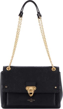 Louis Vuitton Vavin leren MM schoudertas met monogramprint - Zwart