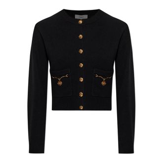Chlo&eacute; Cardigans, female, Black, Size: XL Horse Medal Cardigan