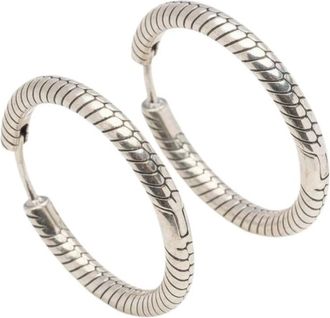 Pandora Pendientes de Aro Momento con Charms - Accessories - Mujer - Gris - ONE SIZE