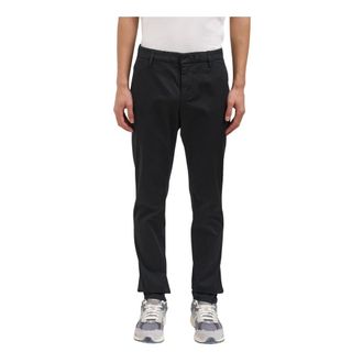 Dondup Chinos, male, Black, Size: W36 Pantalone Gaubert