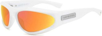 Dsquared2 D2 0101/S VK6/UW Mens Sunglasses White Size 67