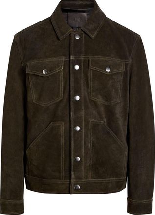 Paige Rubino Suede Jacket - Khaki - S