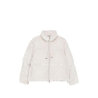 Herno Quilted Crushed-velvet Jacket