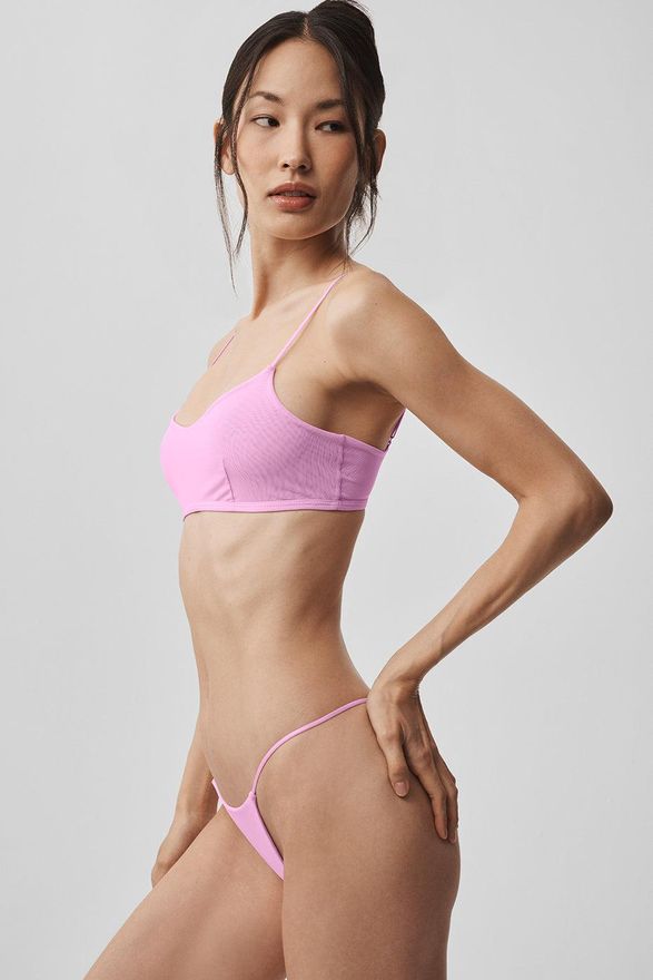 | Airmesh Venus Bralette Bra in Candy Heart Pink, Size: Medium