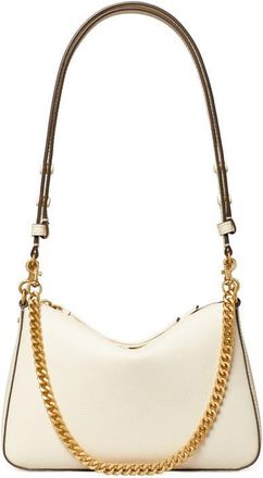Tory Burch Small Perry Leather Shoulder Bag in Warm White at Nordstrom
