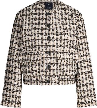 Joop Getextureerde Tweed Jas - Dames - Blazers - Veelkleurig - L - Tweed - Jassen