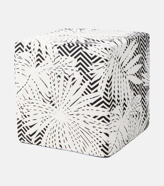 Missoni Ombre floral pouf