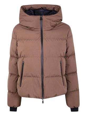 Herno hooded puffer jacket - Brown