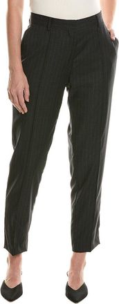 Officine G&eacute;n&eacute;rale Officine Generale Roxane Pinstripe Wool Pant