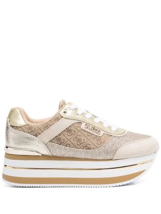 Guess Co Hansini sneakers - women - Other fibres - 35 - Neutrals
