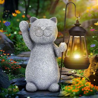 OEM Estatua De Jard&iacute;n, L&aacute;mpara Solar, Decoraci&oacute;n Exterior, Elefante, Idea De Regalo Para Mam&aacute;, Esposa, Hombre, Cumplea&ntilde;os, Hogar, Balc&oacute;n, Patio, Decoraci&oacute;