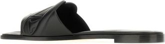 Alexander McQueen Stijlvolle Sandali voor een trendy uitstraling - Dames - Sandalen - Zwart - 35 EU - Leer - Schoenen