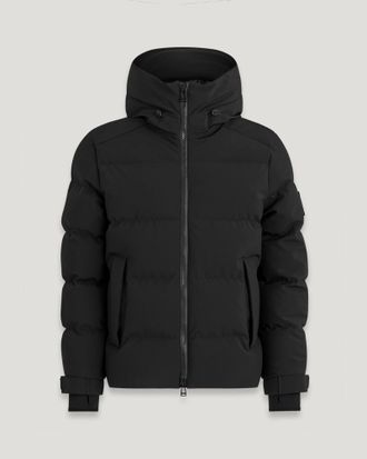 Belstaff Pulse Jacket Mens 3-layer Stretch Down Black Size UK 34