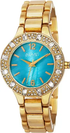 August Steiner Womens Crystal Watch