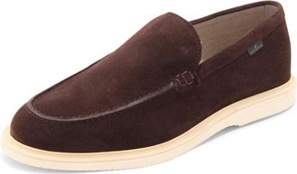 Hogan Mocassino Millerighe - Heren - Loafers - Bruin - 40 1/2 EU - Su&egrave;de - Schoenen