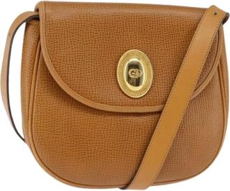 Dior Pre-owned Cross Body Bags, female, Beige, Size: ONE SIZE Pre-owned Vintage Shoulder Bag