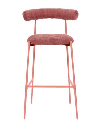 TOV Furniture Liliana Velvet Bar Stool