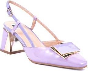 Ninety Union Maddie Pointed Toe Slingback Pump in Lavender Multi at Nordstrom Rack, Size 13