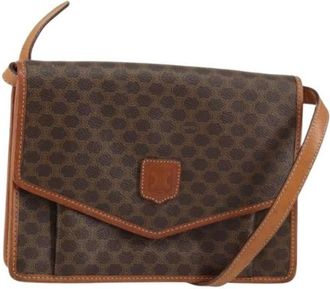 Celine Pre-owned Cross Body Bags, female, Brown, Size: ONE SIZE Pre-owned Vintage Cross Body Bag