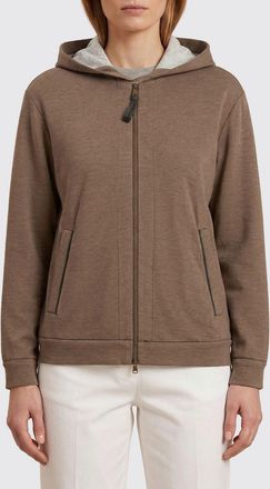 Brunello Cucinelli Felpa con cappuccio Brunello Cucinelli in cotone e seta