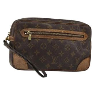 Louis Vuitton Clutch Pre-owned - - Pre-owned - Donna - Marrone - ONE SIZE