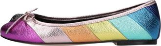 Kurt Geiger Eagle Stripe Ballerinas - Dames - Ballerinas - Veelkleurig - 37 EU - Leer - Schoenen