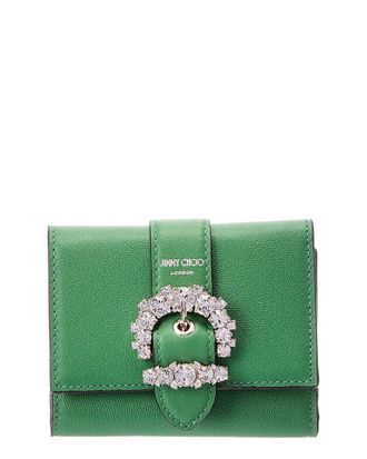 Jimmy Choo London Cheri Leather Card Case