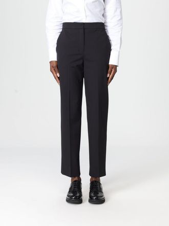 Max Mara Pantaloni cropped S Max Mara in gabardine di lana