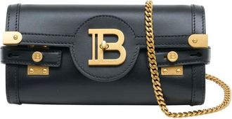 Balmain Shoulder Bags, female, Black, ONE SIZE, B-Buzz 23 Shoulder Bag