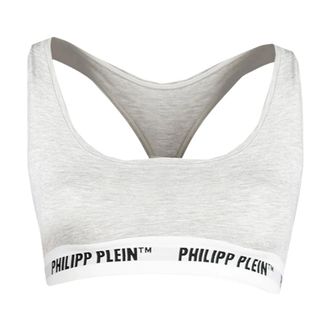 Philipp Plein Reggiseno Sportivo Due Pezzi - - Sport - Donna - Grigio - M