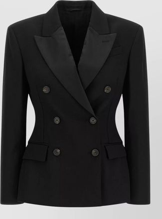 Brunello Cucinelli virgin wool double-breasted blazer