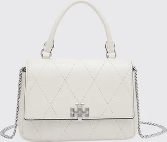 Tory Burch Mini borsa Charlie in pelle matelass&eacute; con tracolla a catena