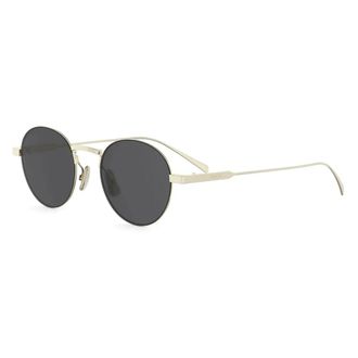 Celine Celine - Metalen Zonnebril - unisex - Accessoires - Beige - Maat: 49 MM