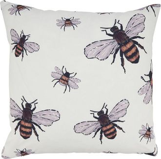 Saro Lifestyle Bumble Bee Outdoor Pillow