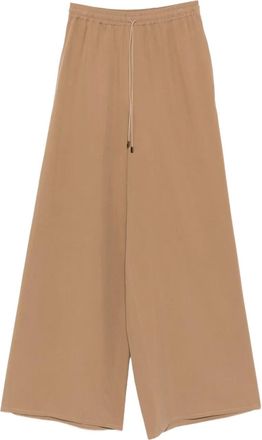 Max Mara drawstring palazzo pants - Bruin