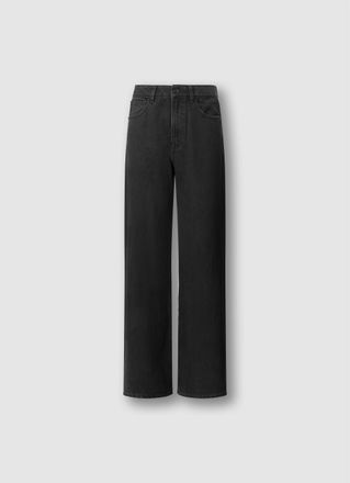 Pepe Jeans London Straight-Jeans PEPE JEANS STRAIGHT JEANS UHW LEXA, Damen, Gr. 25, L&auml;nge 30, tiefblau, Denim/Jeans, Obermaterial: 100% Baumwolle, unifarben, straight f