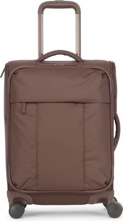 Calpak 21-Inch Soft Side Spinner Carry-On Suitcase in Walnut at Nordstrom